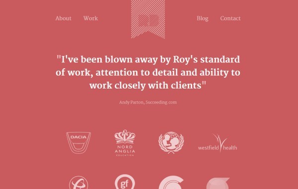 大道至簡！欣賞18款極簡設(shè)計風(fēng)格的網(wǎng)站(圖14)