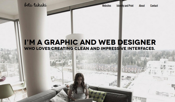 大道至簡！欣賞18款極簡設(shè)計風(fēng)格的網(wǎng)站(圖4)