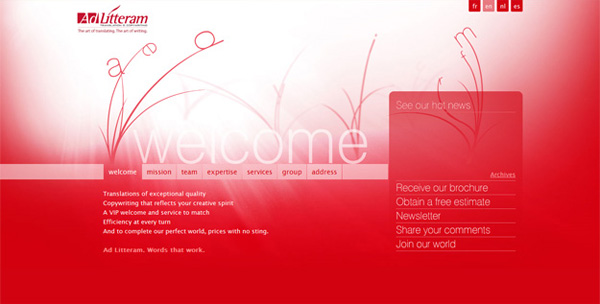 紅色系網(wǎng)頁配色分析與案例分享(圖5) 紅色系網(wǎng)頁配色分析與案例分享(圖5)