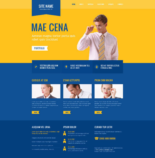 黃色系網(wǎng)頁配色分析與案例分享(圖5) 黃色系網(wǎng)頁配色分析與案例分享(圖5)